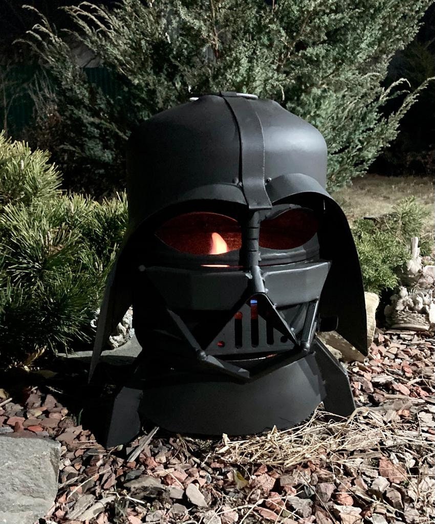 BiofireplaceDarth Vader Fire Pit Fire Bowl Bioethanol Etsy