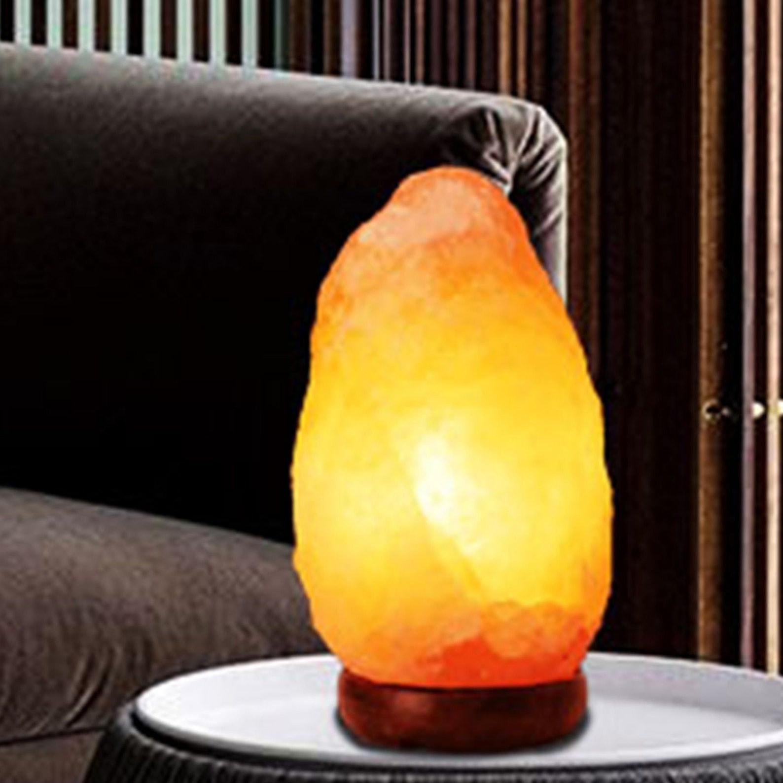 Salt Lamp Natural Pink Himalayan Rock Ease Anxiety Eczema Etsy