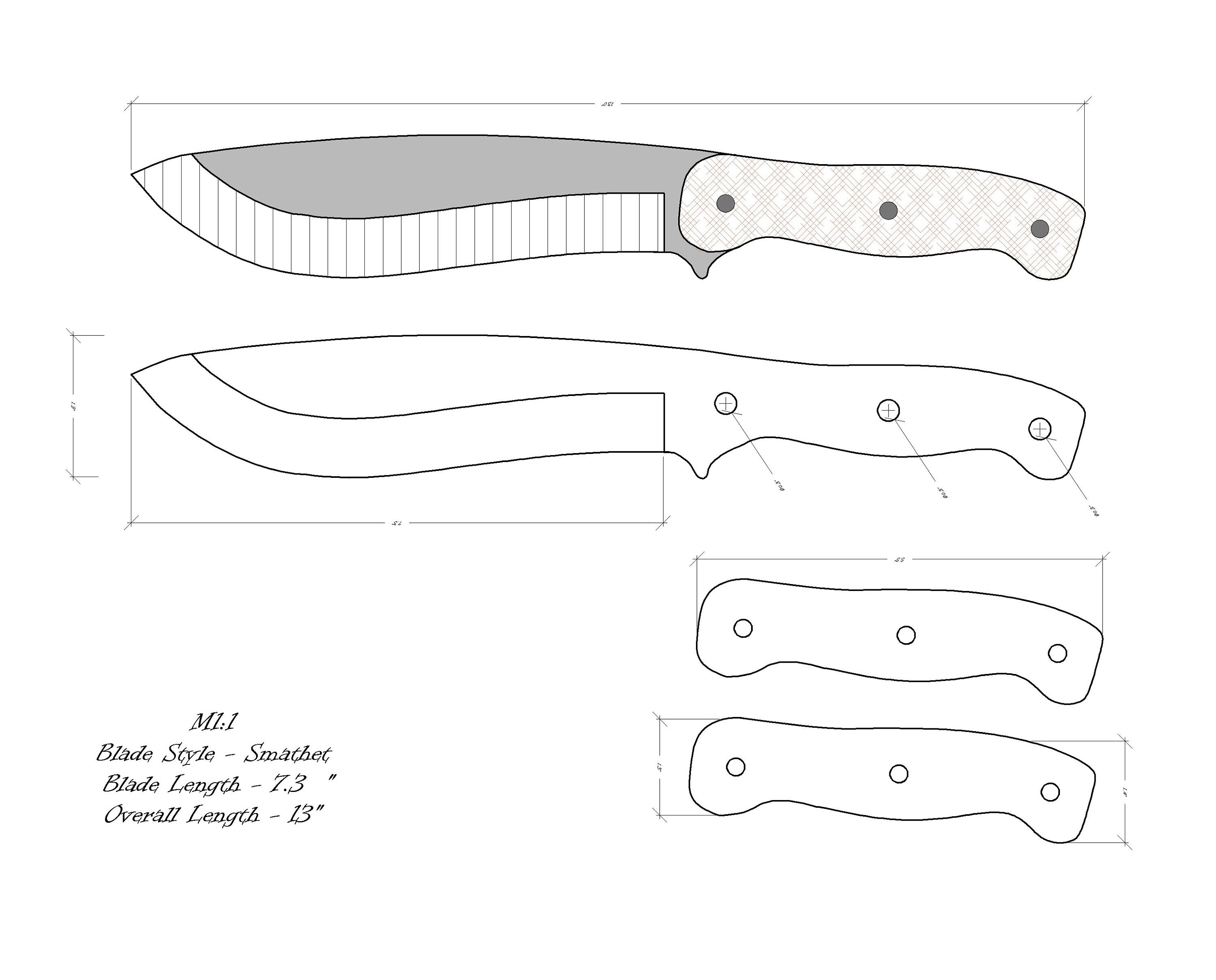 Knife Designs Templates Knife Designs Templates