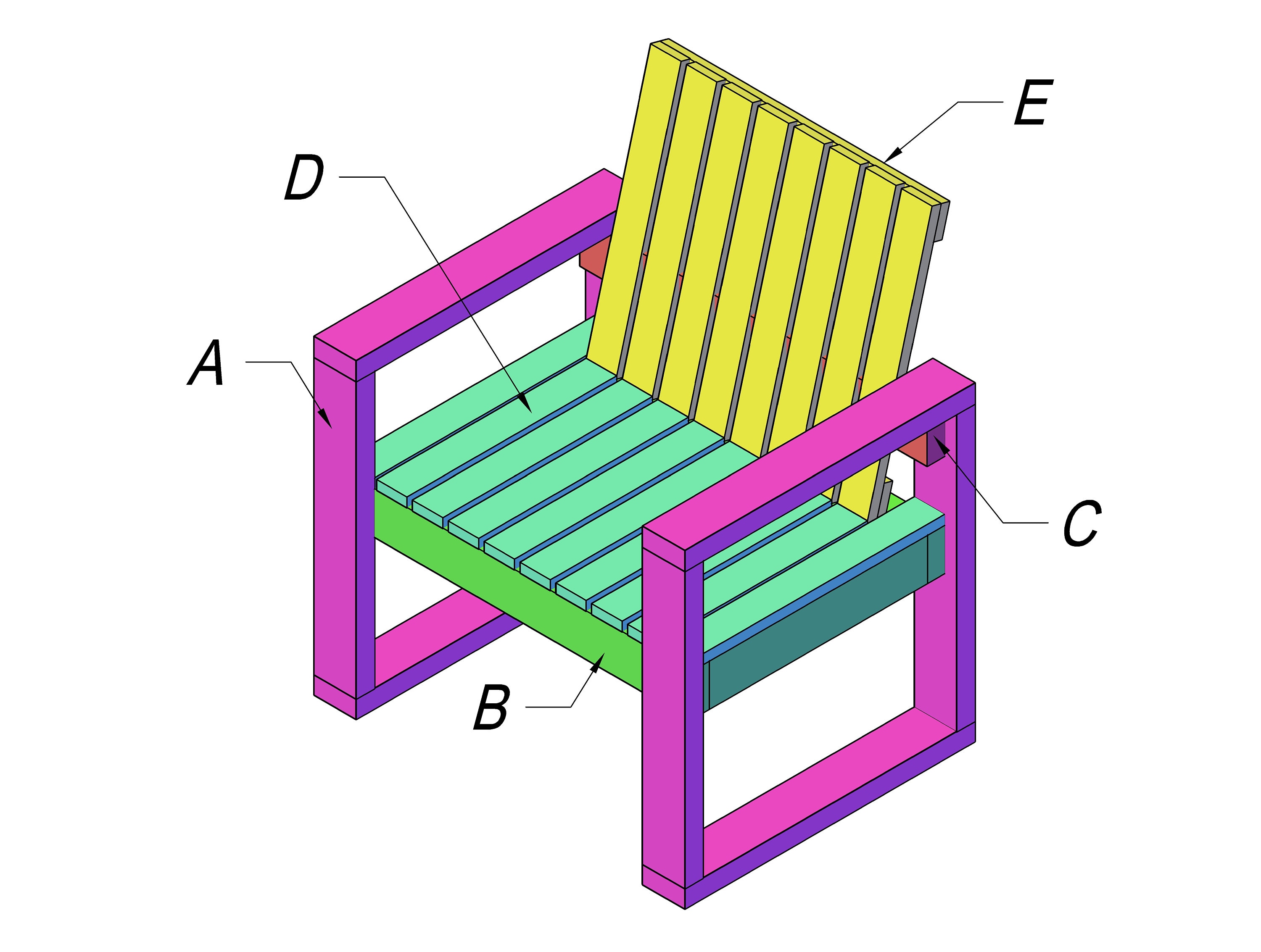 Outdoor Furniture Plan, Garden Furniture Plans in PDF Format, Outdoor