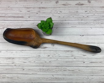 Hardened handmade wooden spoon | Fruit tree | Plum tree | Collectible spoon | Artistic spoon