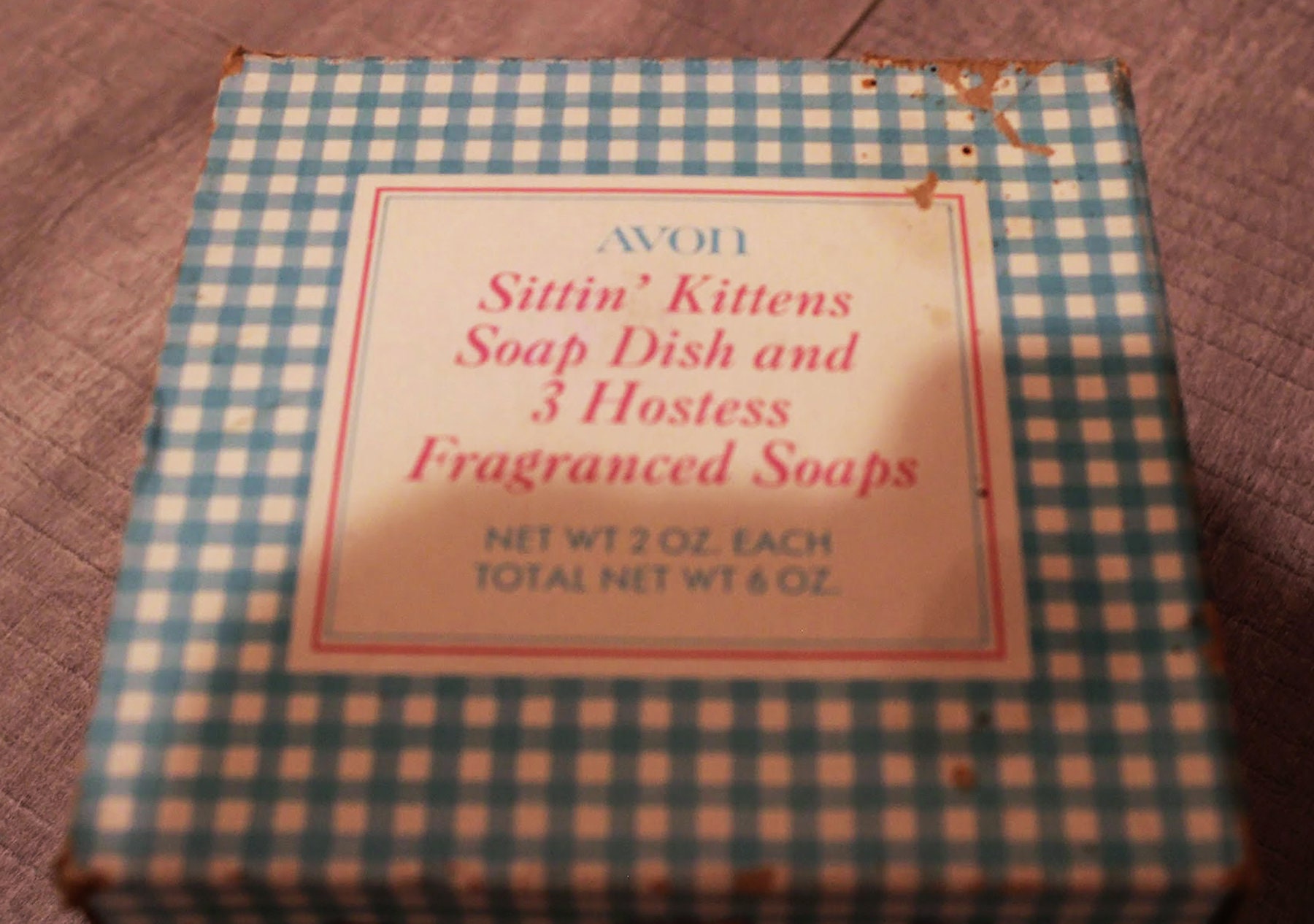Vintage Avon Sittin' Kittens Soap Dish 3 Cat Soaps With Etsy