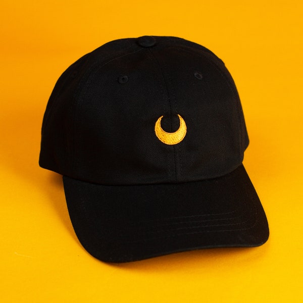 Sailor Moon Crescent Embroidered Hat