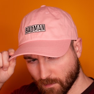 Dragonball Z Vegeta Badman, DBZ Pink Embroidered Hat