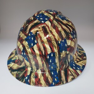 Wavy USA Flag