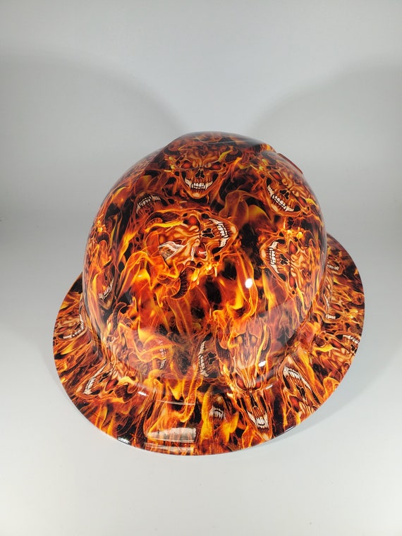 Flame hard hat outlet