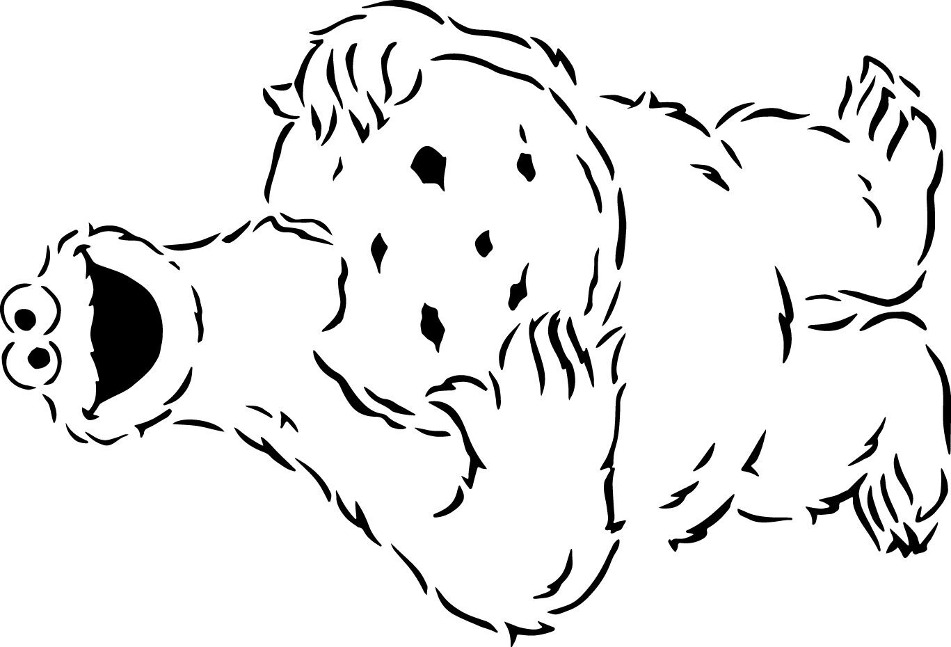 Cookie monster stencil for airbrushing t shirts Etsy