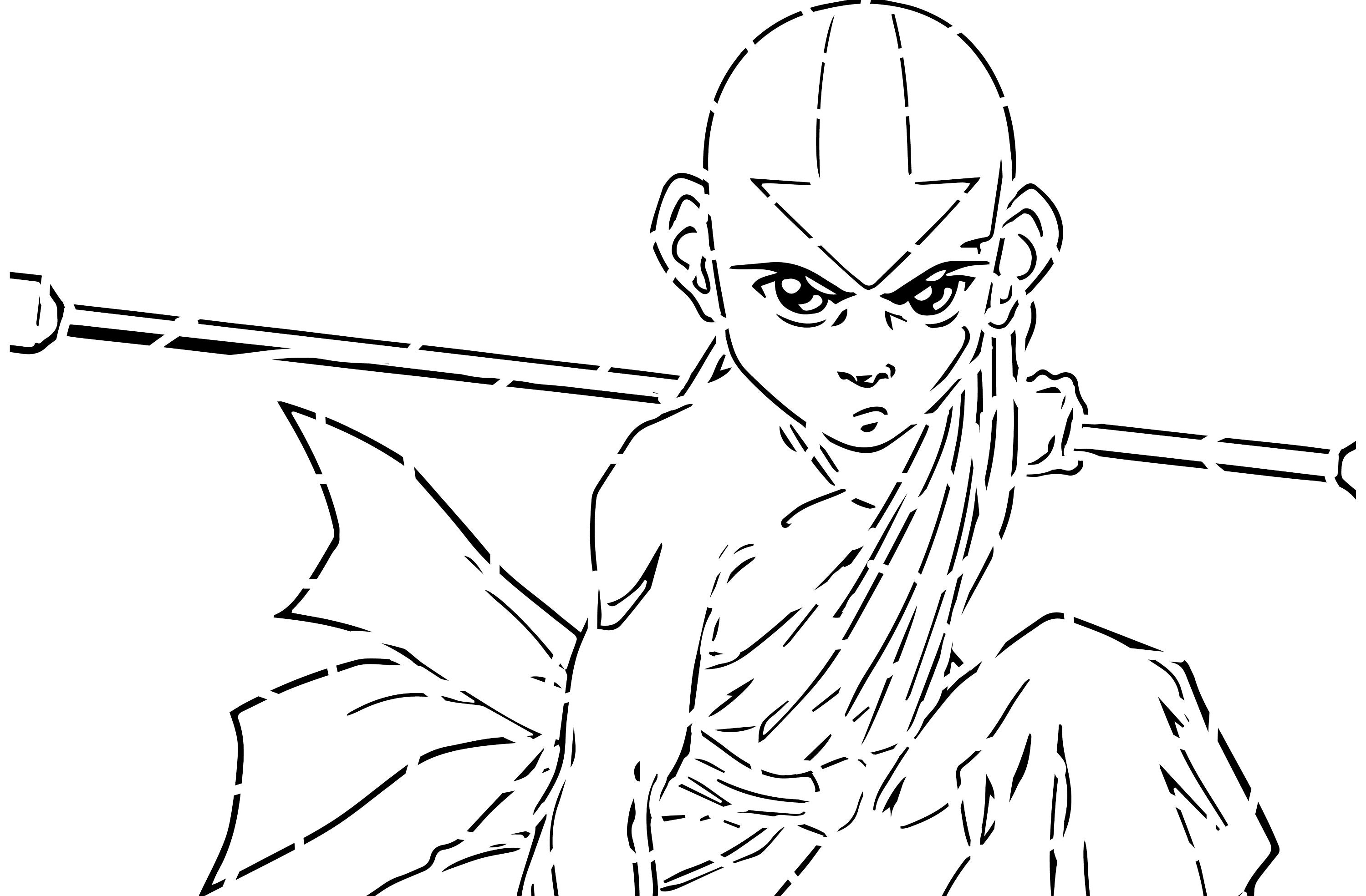 Avatar the Last Airbender Stencil for Airbrush | Etsy