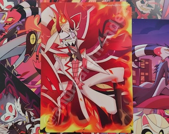 PREORDERS Lucifer B5 Print 25 X 17.7 cm Hazbin Hotel demon