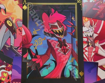 Helluva Boss Alastor B5 Print impresion lámina poster prints