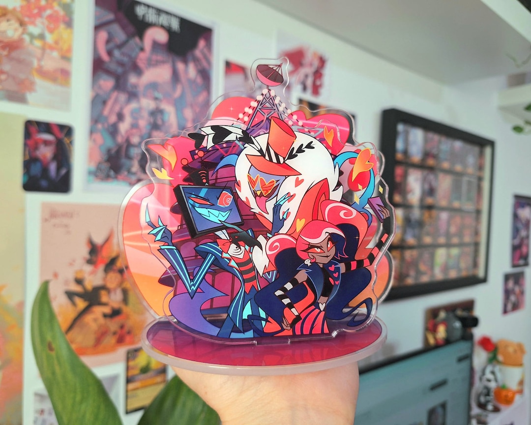 ハズビンホテル HAZBIN HOTEL アクリルスタンド THE VEES ご予約・USA直輸入】ハズビンホテル vees ヴィーズ アクリル
