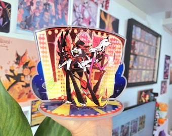 Loosers Acrylic Standee Hazbin Hotel Huskerdust Husk Angel Dust Standees HH Husker
