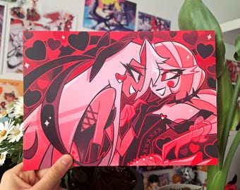 Chaggie Hazbin Hotel B5 Print 25 X 17.7 cm charlie vaggie