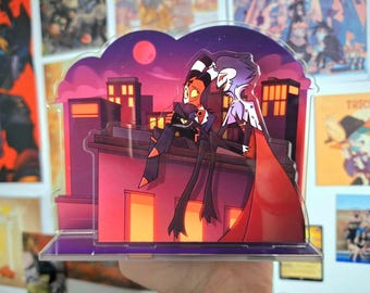Stolitz Moon Acrylic Standee Helluva Boss Blitzo x Stolas Standees blitz