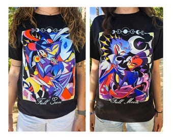 Stolitz and Fizzozzie T-Shirts  Helluva Boss Stolas Blitz Fizzarolli Asmodeus Fizz Blitzo