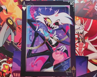 Helluva Boss Angel Dust B5 Print impresion lámina poster prints