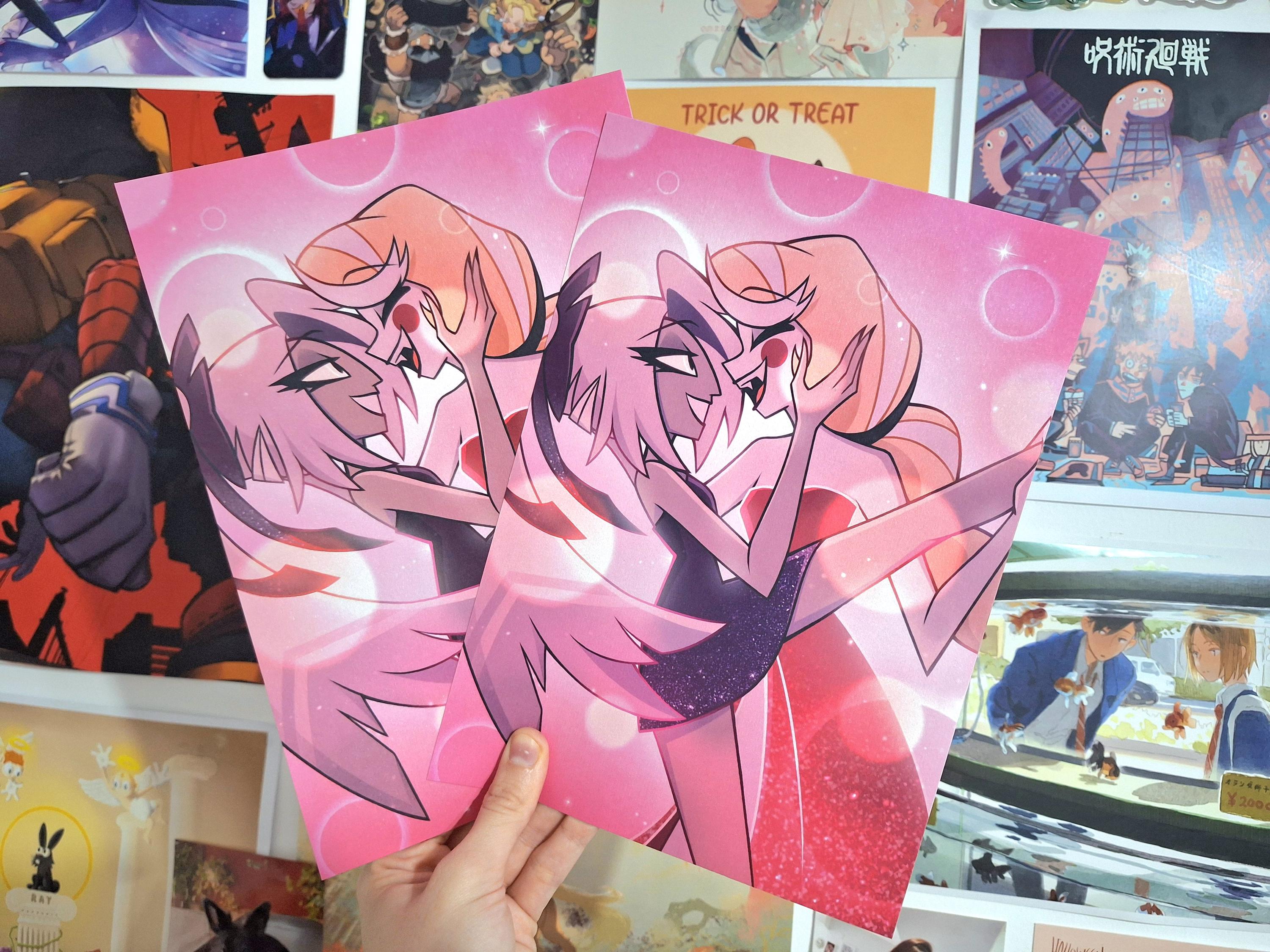 Angel Dust Hazbin Hotel Poster - Etsy