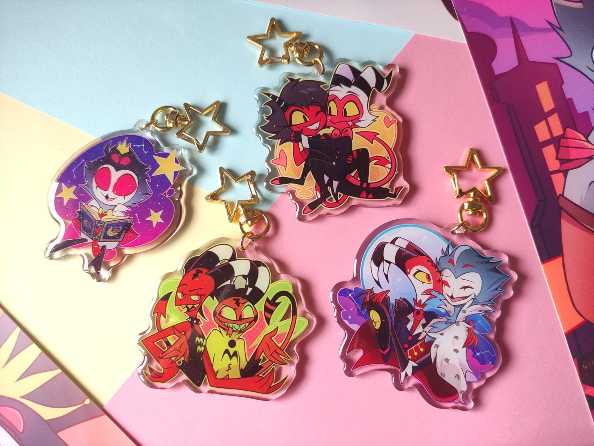 【予約】 Epoxy Gloss Acrylic Stolitz Keychains Fizz Blitz Stolas 小物