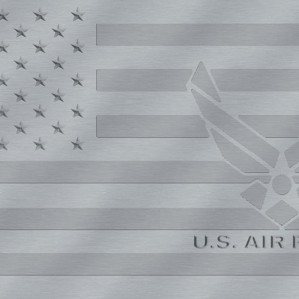 U.S Air Force Flag CNC .svg File