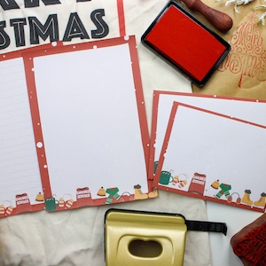 The Winter Warmer Walk Writing Paper- Stationary - Letter Writing - Penpal Paper