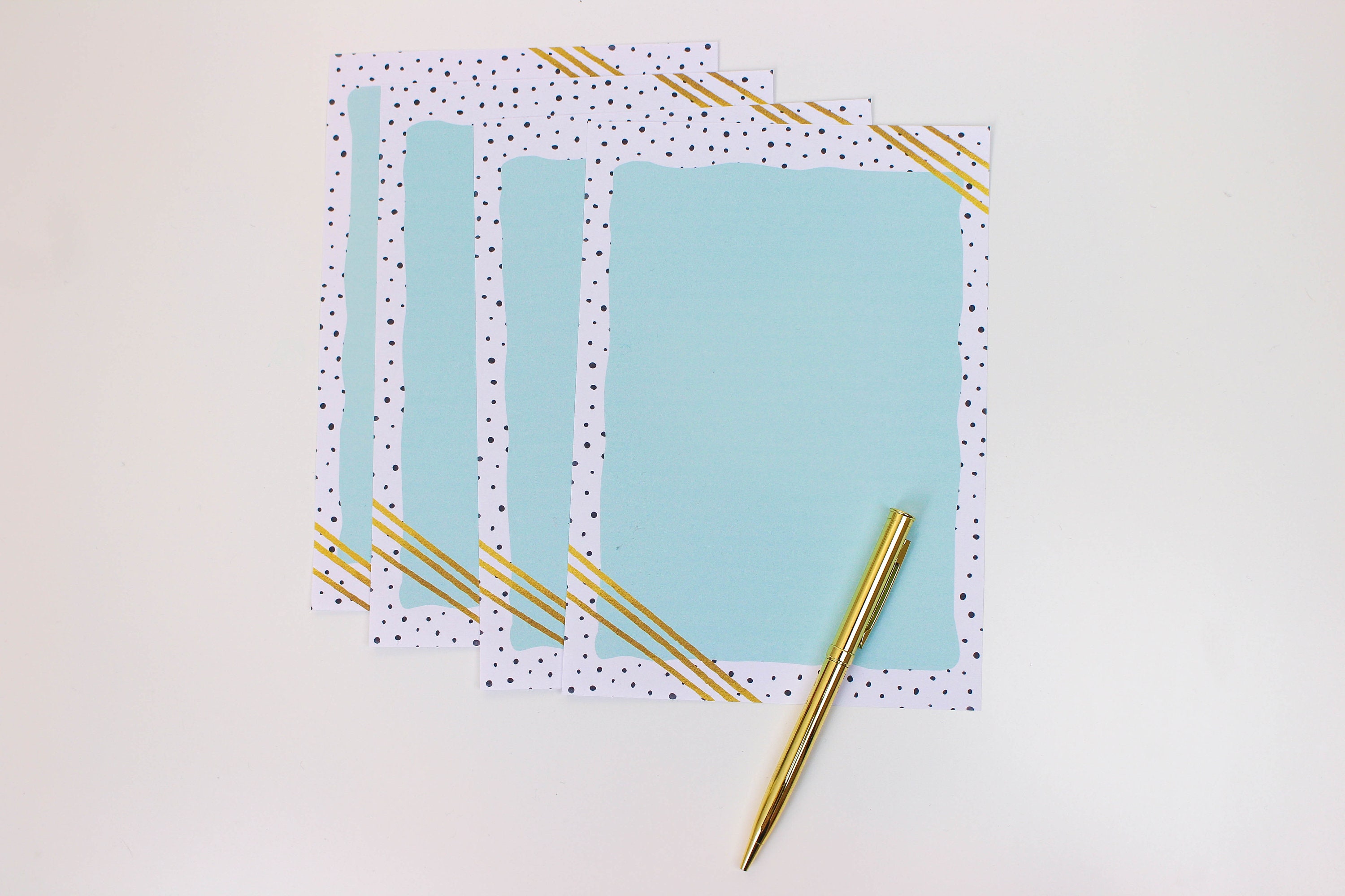 Kate's Confetti Writing Paper Stationery Letter Writing - Etsy UK
