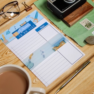 Listes de tâches personnalisées pour hommes - Liste de contrôle - Agenda - Fait main - Cadeaux pour lui - Cadeaux pour papa - Homme à tout faire - Fête des pères | Papier Par Avion