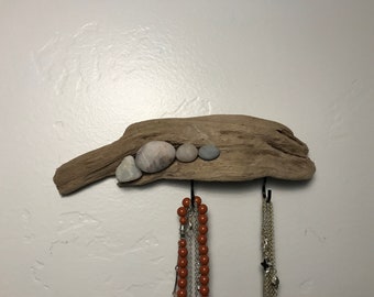 Unique Driftwood Jewelry Hook