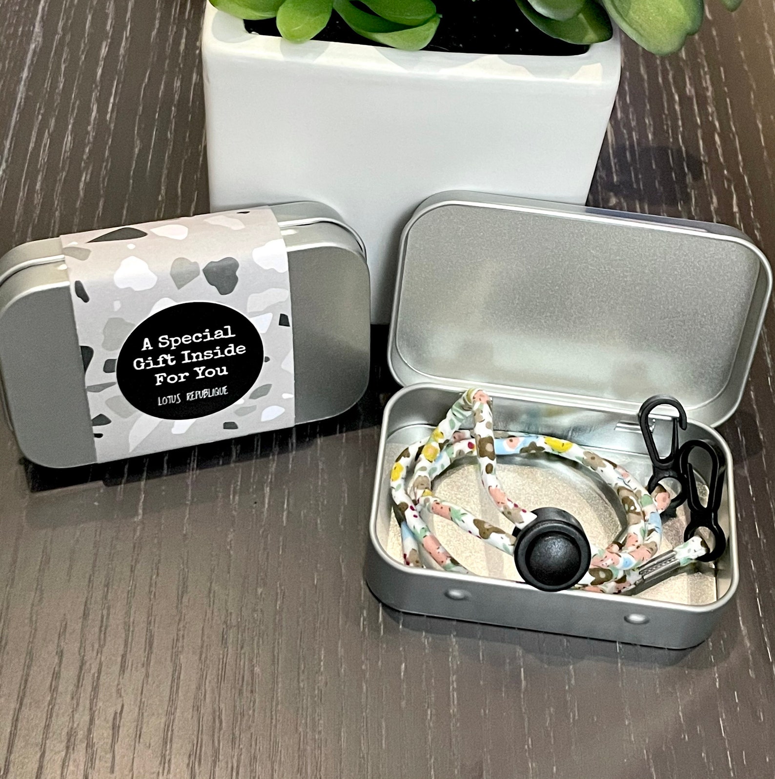 COVID Safety Gift Basket for Women Mask Lanyard Gift Set Covid Etsy.de