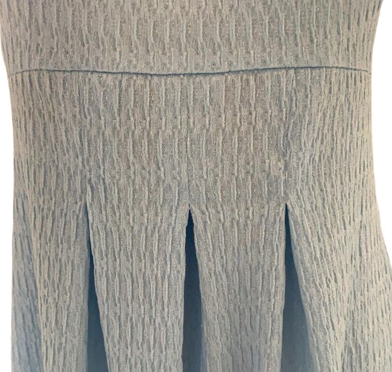 Womens Pleated Neckline Dress Pattern Pleated Aline Skirt Etsy