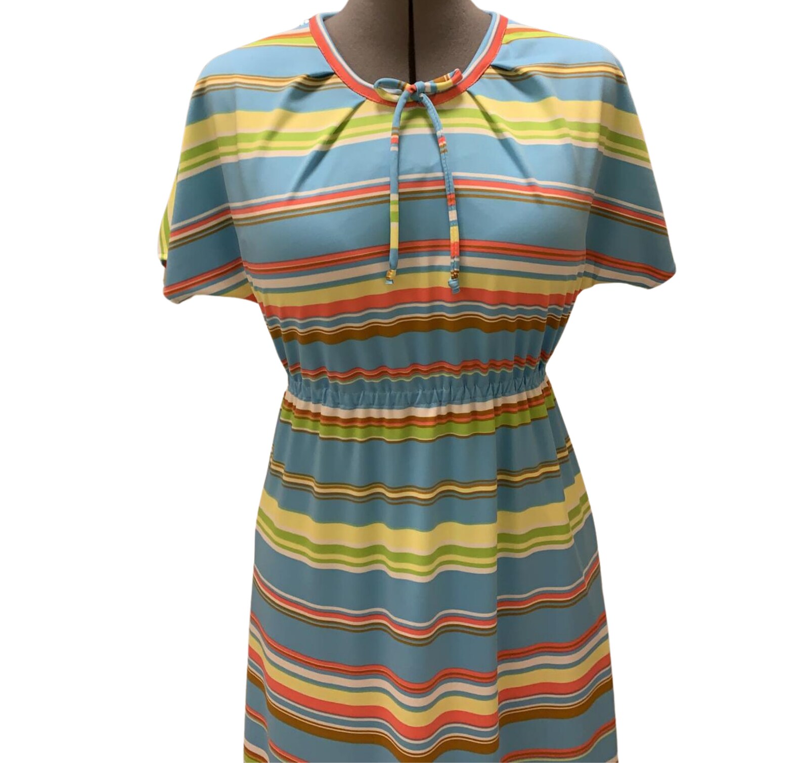 Women's Elastic Waist Dress Pattern Long Dress Dolman Etsy