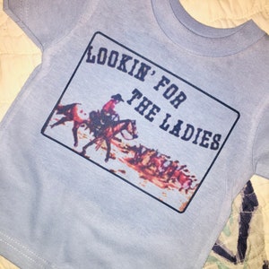 Lookin for the ladies, boy shirt, cute western shirt, cowboy shirt, little western, horse, rodeo,