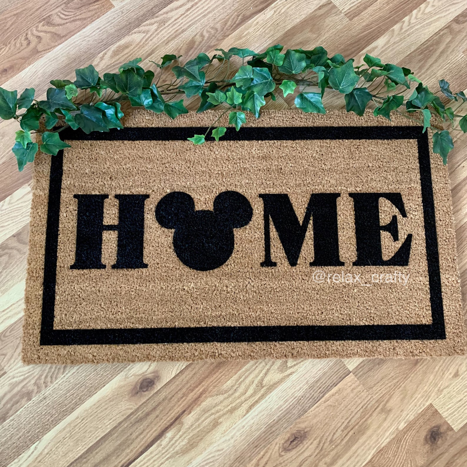 Mickey Mat / Disney Doormat / Disney Home Decor / Etsy