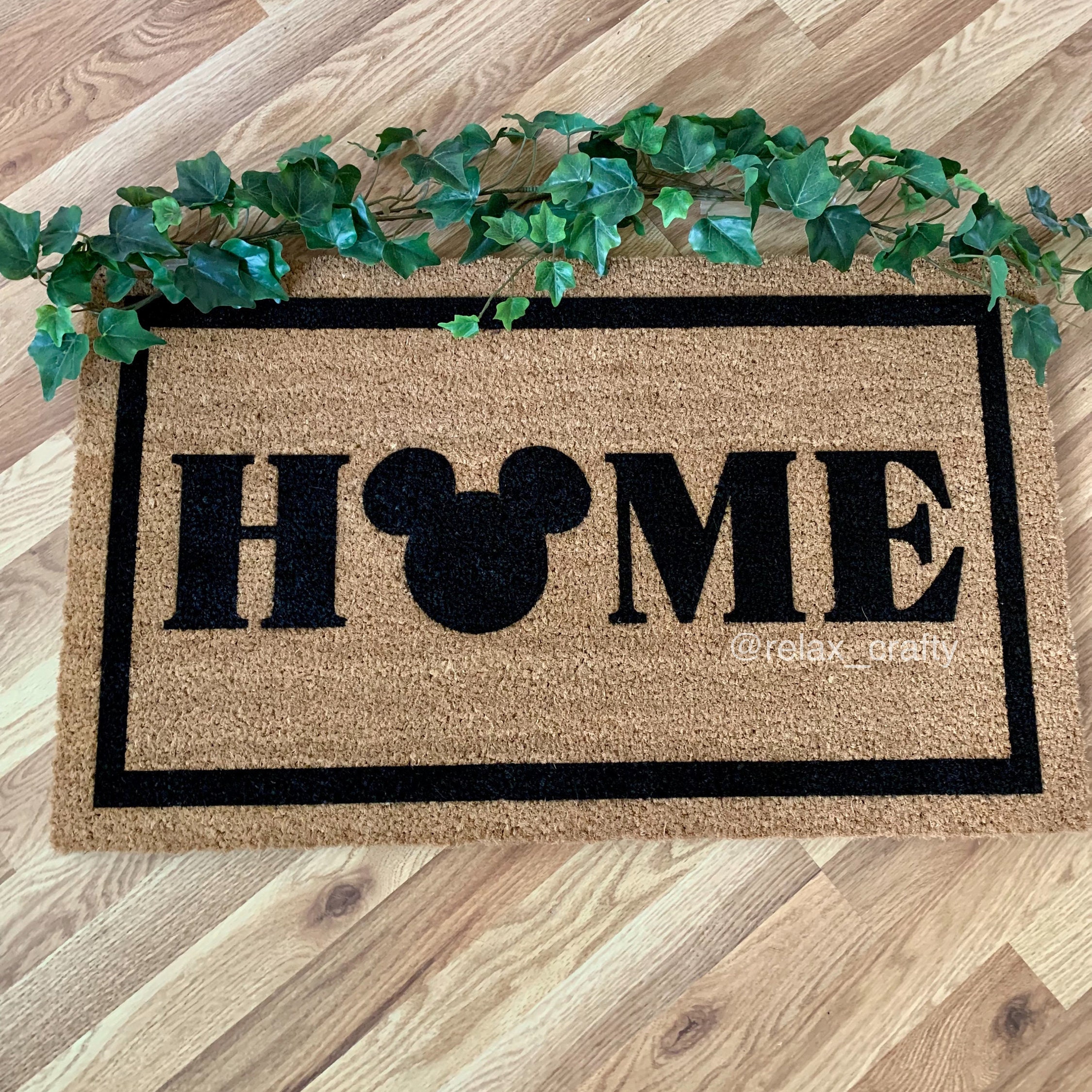 Mickey Mat Disney Doormat Disney Home Decor Etsy Nederland