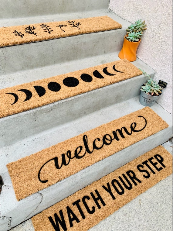 Skinny Doormat, Christmas Doormat, Small Doormat Playhouse, Santa Doormat,  Small Welcome Mat, Doormat Narrow, Doormat for Small Porch 