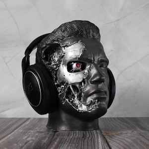 Support pour casque Terminator T-800, buste à peindre, différentes couleurs