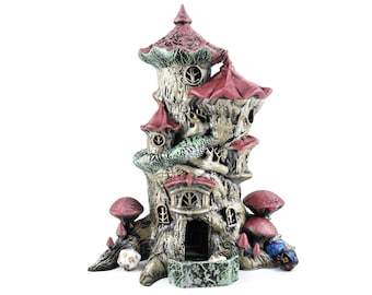 Fairy Dice Tower, Dnd Dice Tower, Tabletop RPG Unique Accessory,  Fates End