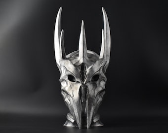 Support casque Sauron - Cadeau personnalisé peint à la main