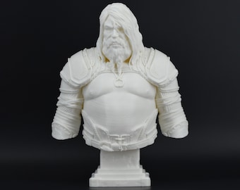 Thor de God Of War Busto / Diferentes Colores / FDM / God Of War Ragnkarok