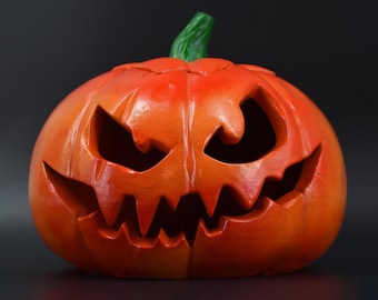 Jack-O-Lantern With Flickering LED, Halloween Pumpkin, Halloween Unique Decoration