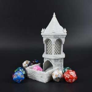 Ancient Well Dice Tower Handcrafted, 3D Printed in Over 30 Colors Perfect for DnD, Pathfinder, and More image 2