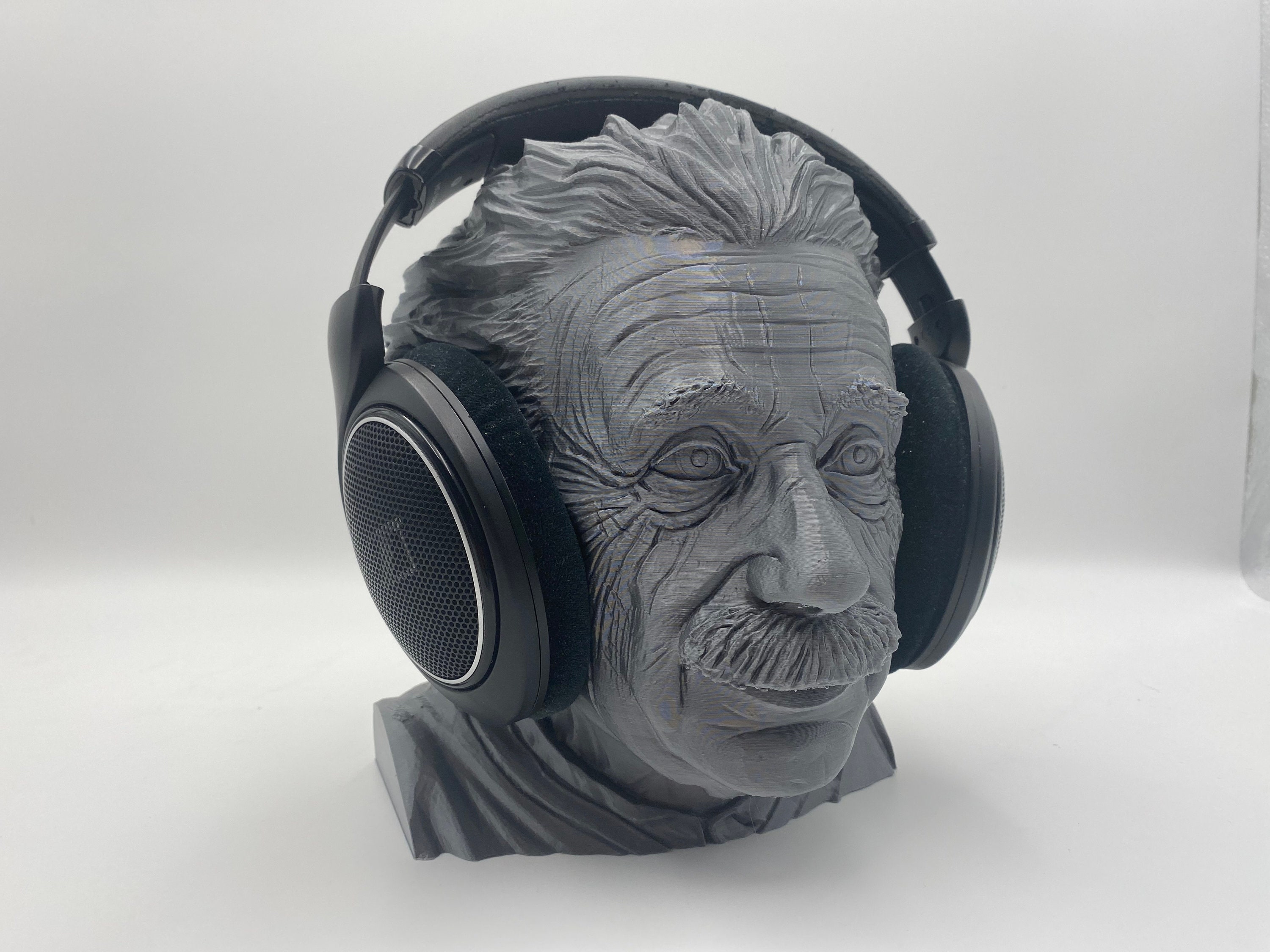 Albert Einstein Magnetic Paper Clip Holder - 3.75" Tall Fun Desk Toy & Office Accessory-734288