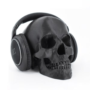 Human Skull Headphone Stand , Different Colors , Gaming Gift