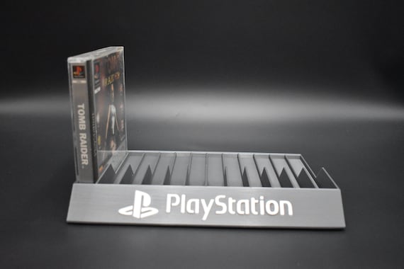 Présentoir Officiel Playstation Pour Jeux PS1 (occasion, Petits Défauts)