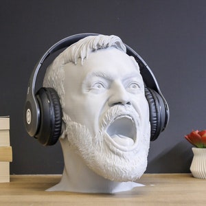 Conor McGregor / Soporte para auriculares, Accesorios para juegos, Escritorio, Busto de Conor McGregor / Diferentes colores