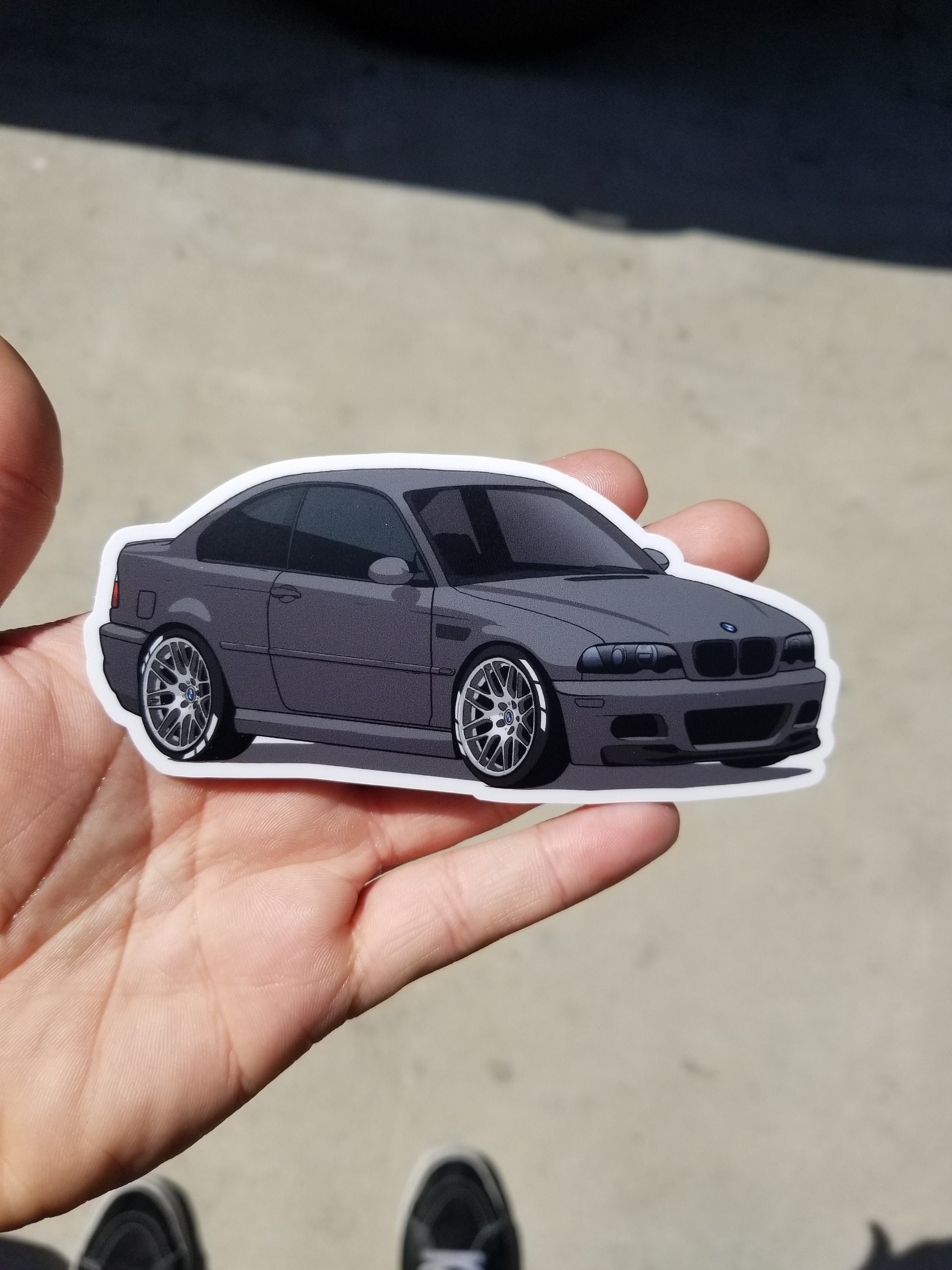 E46 M3 Stickers // great for Laptops // Clear Vinyl // Need - Etsy