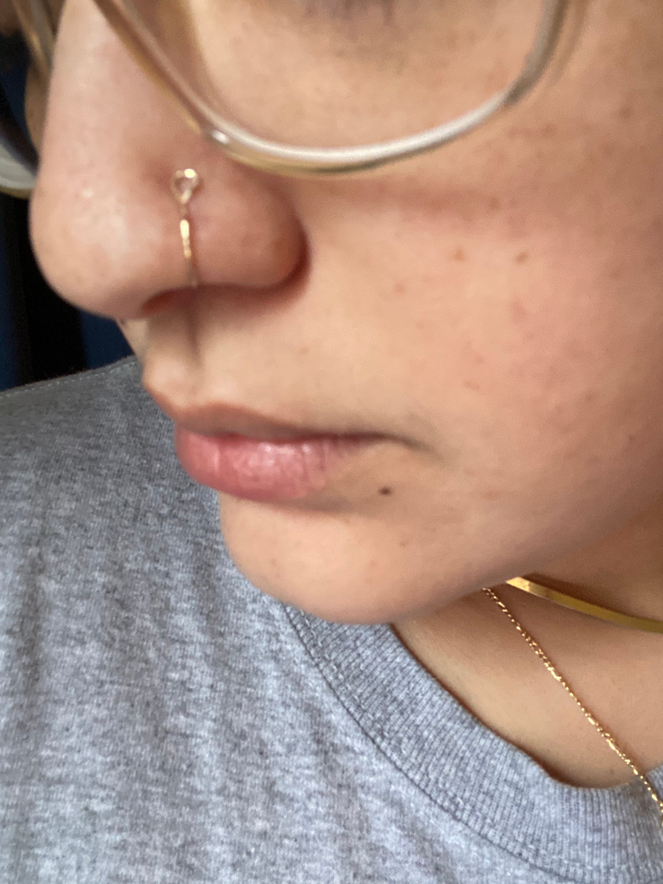 Nose cuff no hole nose ring Etsy