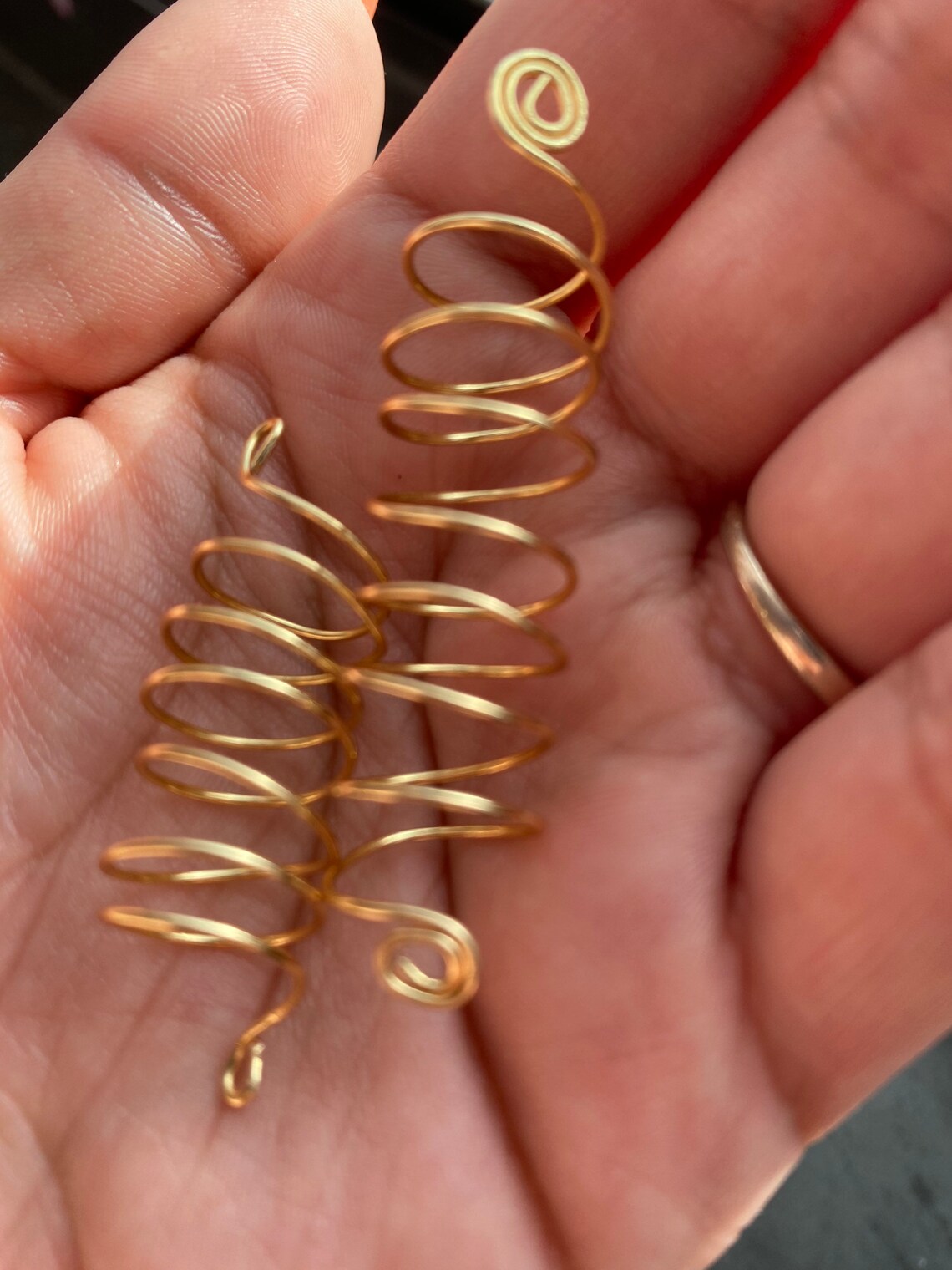 Loc & dread hair clamps for dreads jewelry for twists and Etsy