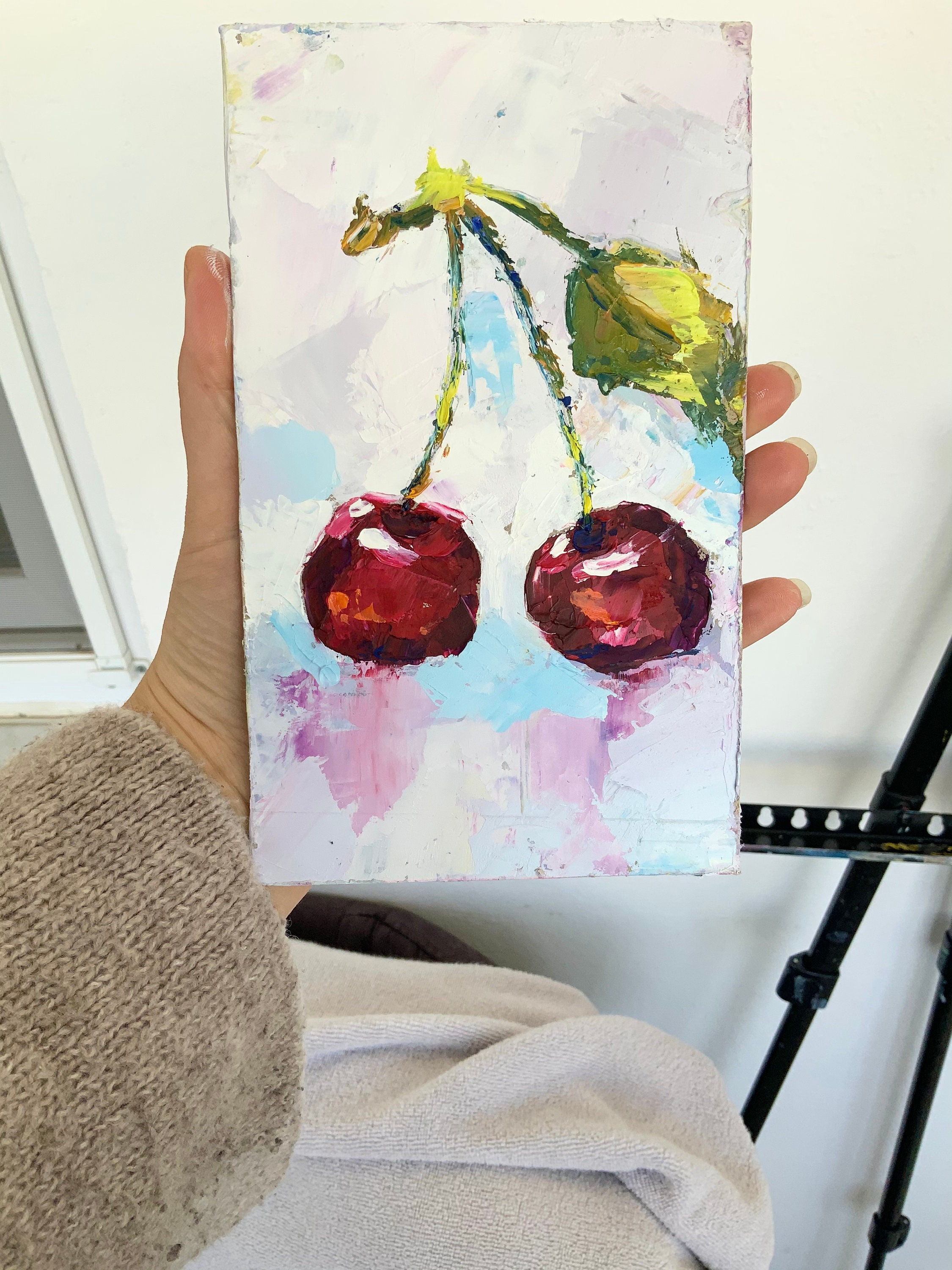 Kitchen Fruit Oil Painting Original Painting Still Life Etsy