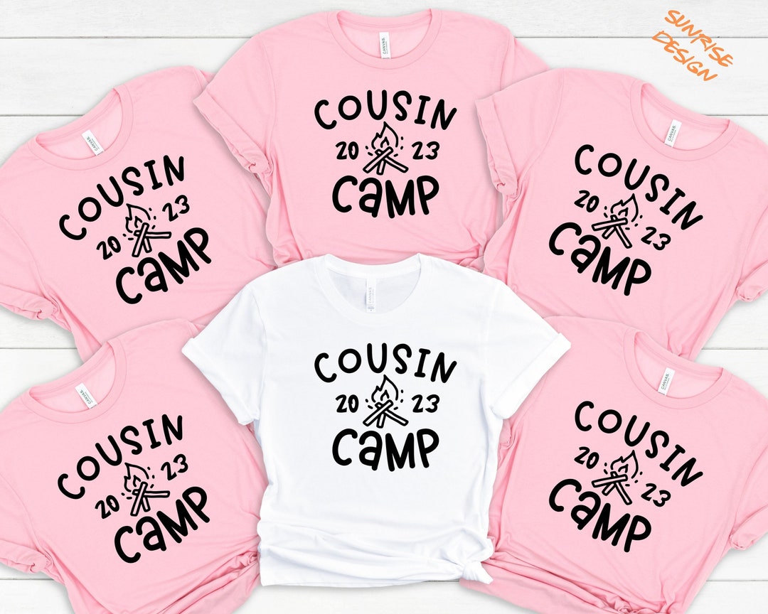 Cousin Camp Tshirt, Vacation Shirt, Adventure Shirt, Travel Camp Shirt