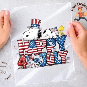 Patriotic Snoopy Decals - Etsy